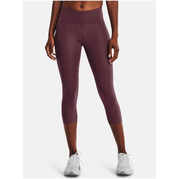 Under Armour Fly Fast 2.0 Compression Mid Rise Crop Athletic Leggings Size SM - Picture 5 of 14